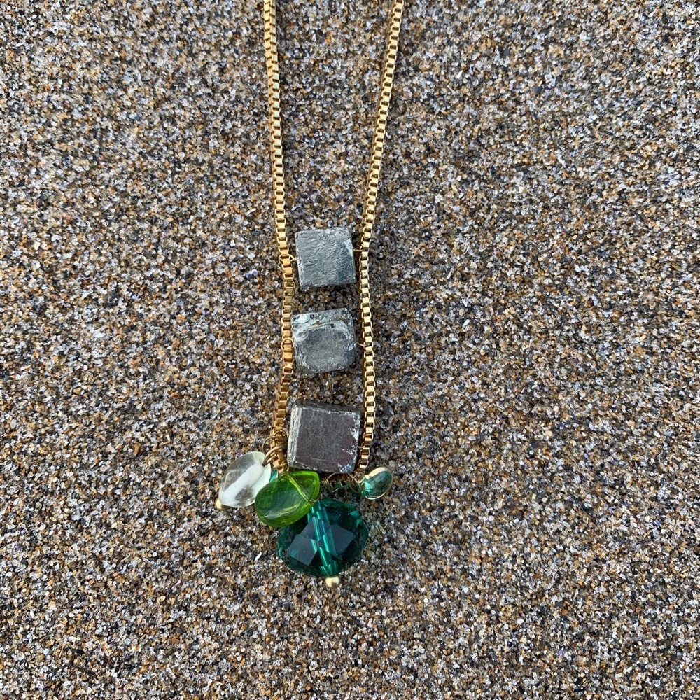 Gold and jewel-toned Necklace